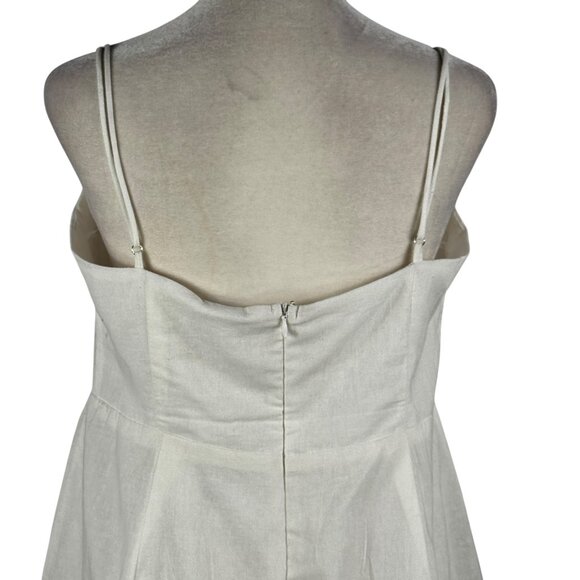 NWT Selfie Leslie Devoted Structured Bust Cami Strap Mini Dress in White Sz XL - Picture 9 of 12